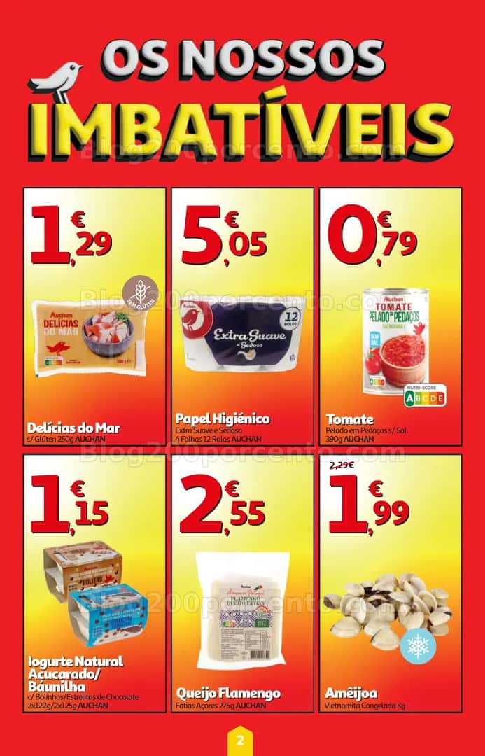 Antevisão Folheto MINIPREÇO - AUCHAN Promoções de 23 a 29 abril